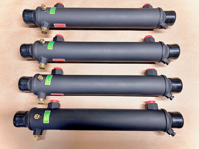 Oil coolers with zinc Oil coolers with zinc